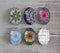 Handmade oval Photo Glass Cabochons Pattern A522