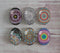 Handmade oval Photo Glass Cabochons Pattern A533