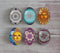 Handmade oval Photo Glass Cabochons Pattern A534