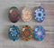 Handmade oval Photo Glass Cabochons Pattern A535