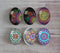 Handmade oval Photo Glass Cabochons Pattern A538
