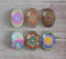 Handmade oval Photo Glass Cabochons Pattern A547