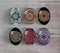 Handmade oval Photo Glass Cabochons Pattern A548