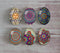 Handmade oval Photo Glass Cabochons Pattern A549