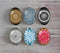 Handmade oval Photo Glass Cabochons Pattern A556