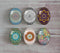 Handmade oval Photo Glass Cabochons Pattern A580