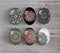 Handmade oval Photo Glass Cabochons Pattern A582