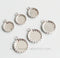 20pcs 8mm 10mm 12mm stainless steel pendant blank Settings,Bezel Pendant base trays