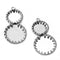 10pcs 10mm 14mm stainless steel pendant blank Settings,Bezel Pendant base trays
