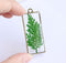 1pcs leaf Handmade real Resin pressed flower pendant necklace