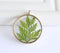 1pcs Real leaves Handmade pressed flower pendant necklace, Real dried flower jewelry