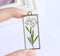 1pcs Handmade real Resin pressed flower pendant necklace