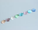 10 pieces 8mm 10mm 12mm glass Cabochons