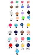 20pcs 12mm Faux Druzy Resin Gypsophila Stainless steel earrings