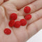 20pcs 10mm Druzy Cabochons Faux Druzies 10mm Cabochon, Resin Kawaii Glitter Cabs Jewelry Findings