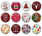 Handmade Round Photo Glass Cabochon 2505B