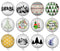 Handmade Round Photo Glass Cabochon 2507B