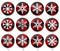 Handmade Round Photo Glass Cabochon 2509B