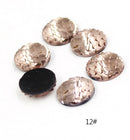20pcs Resin 12mm Mermaid Cabochons, 12mm Mermaid Cabochon, 12mm Fish Scale Dragon Snake Skin Cabochons
