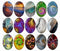 Handmade oval Photo Glass Cabochons Pattern B526
