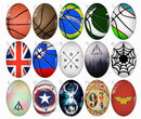 Handmade oval Photo Glass Cabochons Pattern B538
