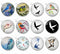 Handmade Round Photo Glass Cabachons Animal bird 851B
