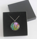 Pressed Flower Pendant Necklace, Real Dried Flower Resin Jewellery