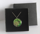 Pressed Flower Pendant Necklace, Real Dried Flower Resin Jewellery