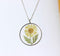 Pressed Flower Pendant Necklace, Real Dried Flower Resin Jewellery