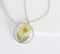 Pressed Flower Pendant Necklace, Real Dried Flower Resin Jewellery