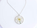 Pressed Flower Pendant Necklace, Real Dried Flower Resin Jewellery