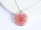 Pressed Flower Pendant Necklace, Real Dried Flower Resin Jewellery