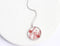 Pressed Flower Pendant Necklace, Real Dried Flower Resin Jewellery