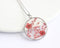 Pressed Flower Pendant Necklace, Real Dried Flower Resin Jewellery