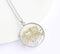 Pressed Flower Pendant Necklace, Real Dried Flower Resin Jewellery