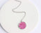 Pressed Flower Pendant Necklace, Real Dried Flower Resin Jewellery