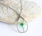 Teardrop Pressed Flower Pendant Necklace, Real Dried Flower Resin Jewellery