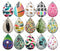 Handmade Teardrop Photo Glass Cabochons pattern geometric 748 B