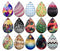 Handmade Teardrop Photo Glass Cabochons pattern geometric 760 B