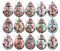 Handmade Teardrop Photo Glass Cabochons pattern flower 811 B