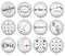 Handmade Round Photo Glass Cabochon 1934