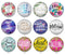 Handmade Round Photo Glass Cabochon 1939