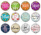 Handmade Round Photo Glass Cabochon 1941