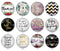 Handmade Round Photo Glass Cabochon 1947