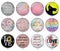 Handmade Round Photo Glass Cabochon 1952