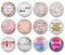 Handmade Round Photo Glass Cabochon 1953