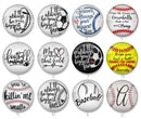 Handmade Round Photo Glass Cabochon 2007