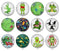 Handmade Round Photo Glass Cabochon 2013