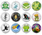 Handmade Round Photo Glass Cabochon 2014