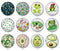 Handmade Round Photo Glass Cabochon 2017